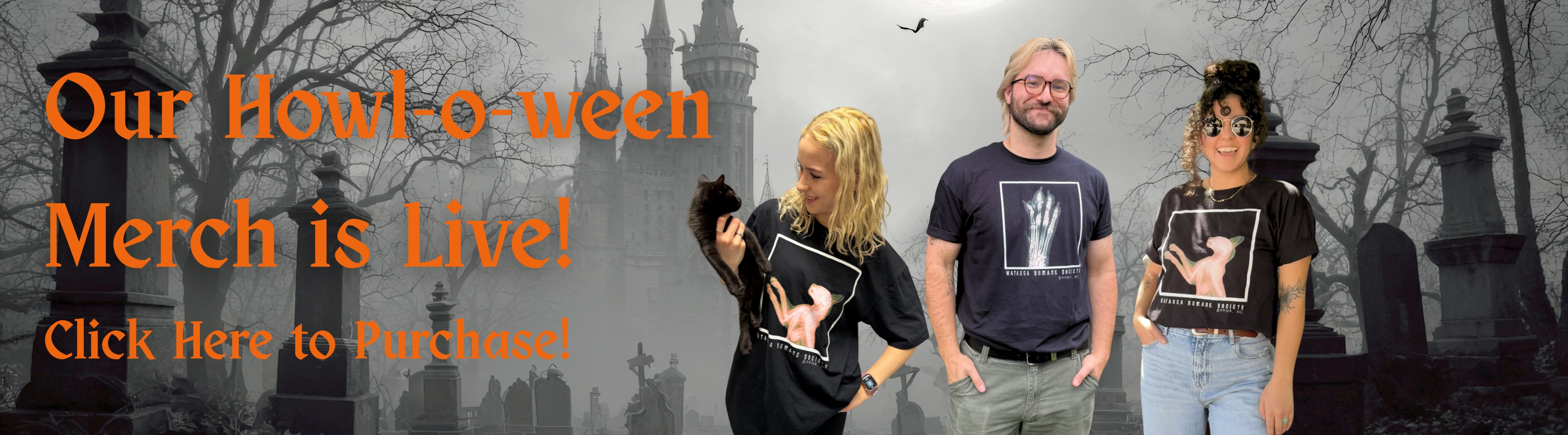 Howl-oween merch launch